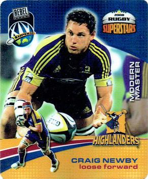 2008 Bluebird Foods Rugby Superstars #34 Craig Newby Front